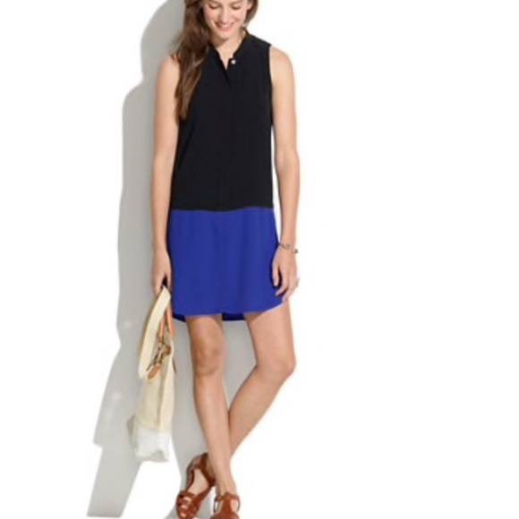 Madewell Dresses & Skirts - Madewell colorblock button up tunic Madewell Dresses & Skirts - Madewell colorblock button up tunic